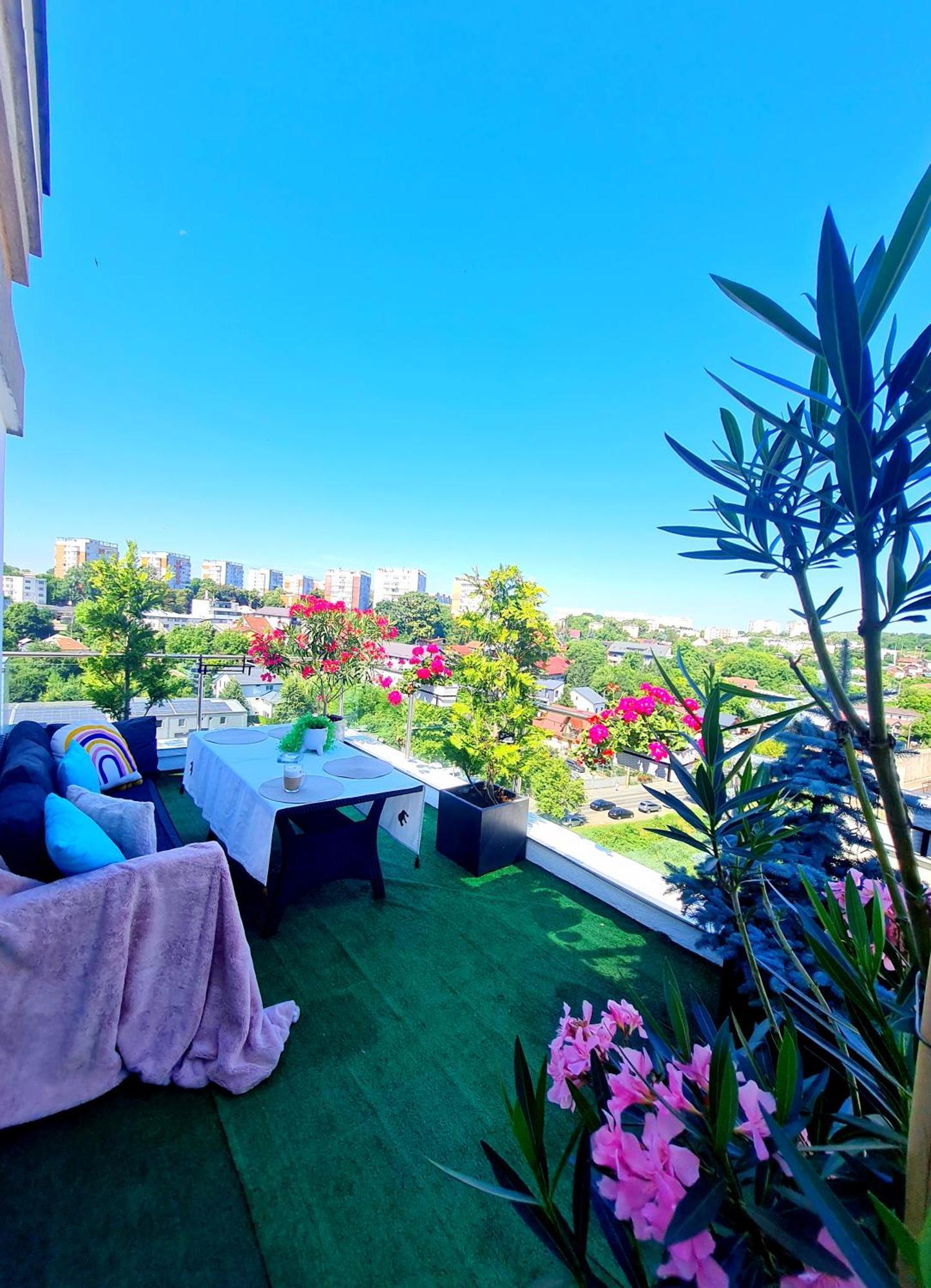 Апартаменти Penthouse View Aeroport Ясси Екстер'єр фото